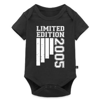 2005 Anniversary Born in 2005 Limited Edition - Baby Premium short-sleeve bodysuit - black - Front