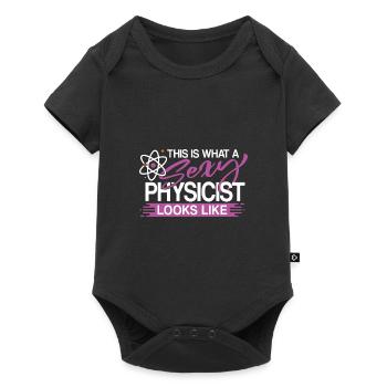 Physicist - Baby Premium short-sleeve bodysuit - black - Front
