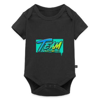 Équipe - Body à manches courtes Premium Bébé - noir - Devant