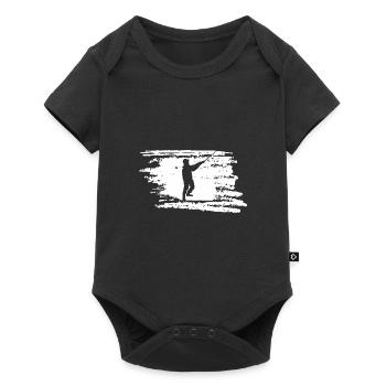 Pêcher - Fisherman - Pêche - Body à manches courtes Premium Bébé - noir - Devant