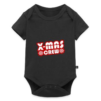 Équipage de Noël X Mas - Body à manches courtes Premium Bébé - noir - Devant
