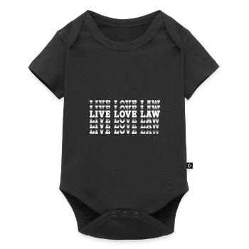 Anwalt - Baby Premium Kurzarmbody - Schwarz - Vorne