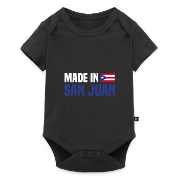 San Juan - Baby Premium short-sleeve bodysuit - black - Front