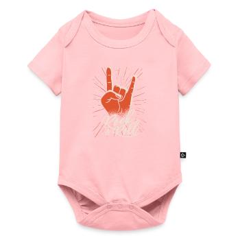 Rock and roll - Baby Premium short-sleeve bodysuit - rose - Front