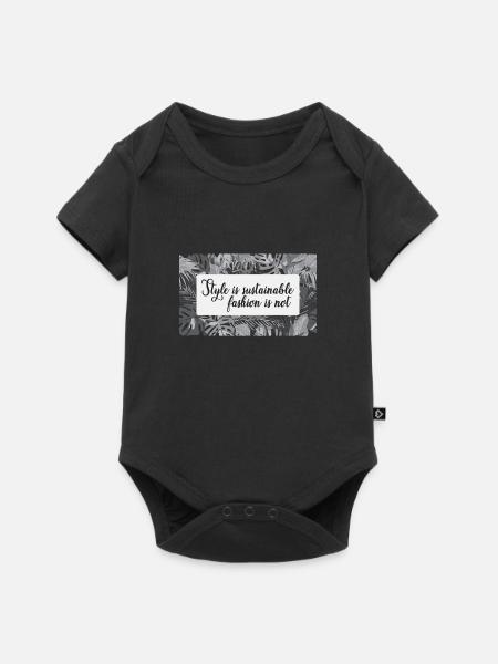 Durabilité - Body à manches courtes Premium Bébé - noir