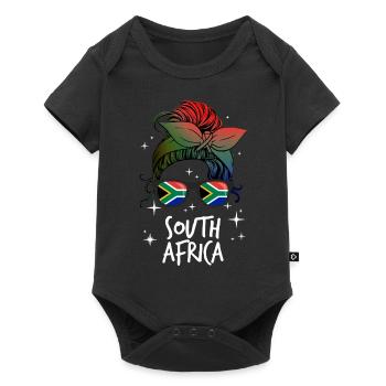 South Africa - Baby Premium short-sleeve bodysuit - black - Front