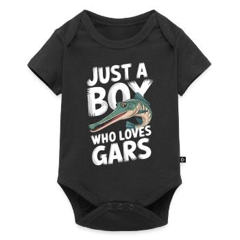 Gar - Baby Premium Kurzarmbody - Schwarz - Vorne