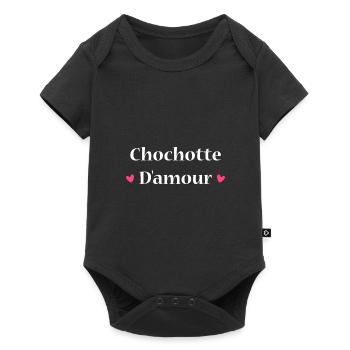 Chochotte d'amour - Body à manches courtes Premium Bébé - noir - Devant