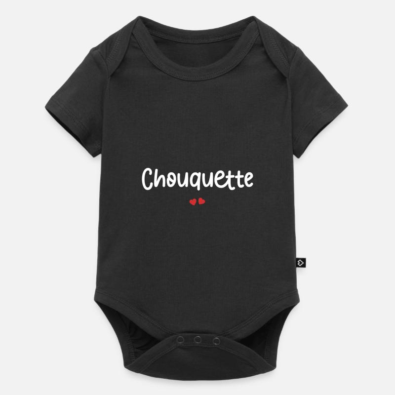 Chouquette - Body à manches courtes Premium Bébé - noir