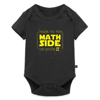 mathematics - Baby Premium short-sleeve bodysuit - black - Front