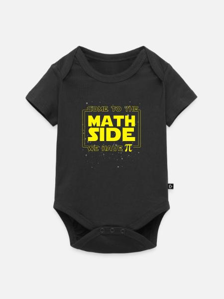 Mathematik - Baby Premium Kurzarmbody - Schwarz