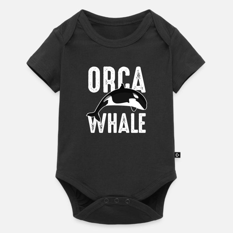 Orca - Body à manches courtes Premium Bébé - noir