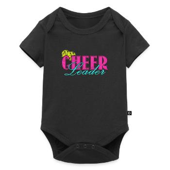 I am a cheerleader - Baby Premium short-sleeve bodysuit - black - Front
