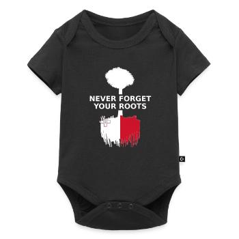 Malte n’oublie jamais vos racines - Body à manches courtes Premium Bébé - noir - Devant