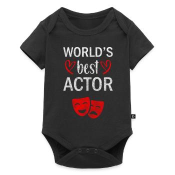Théâtre Théâtre Théâtre Ami - Body à manches courtes Premium Bébé - noir - Devant