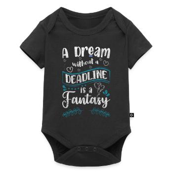 Fantaisie, Rêves, Créatures Mythiques, Baguette - Body à manches courtes Premium Bébé - noir - Devant