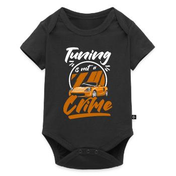Tuner Cars - Baby Premium short-sleeve bodysuit - black - Front