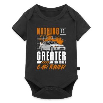 Tuner Car Driver Racing Car - Baby Premium short-sleeve bodysuit - black - Front