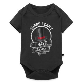 Actor Rehearsal Celebrity Curtain - Baby Premium short-sleeve bodysuit - black - Front