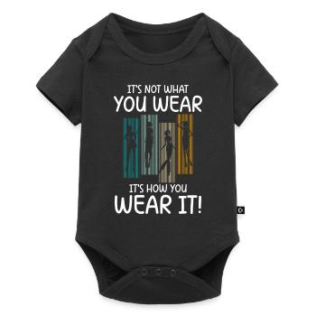 Fashion Lovers Individual Lifestyle Trendsetters - Baby Premium short-sleeve bodysuit - black - Front