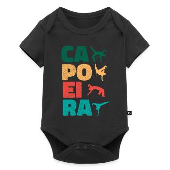 Brazilian Capoeira - Baby Premium short-sleeve bodysuit - black - Front