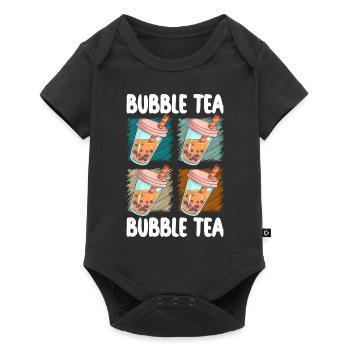 Boba Boba Tea Delicious Asian - Baby Premium short-sleeve bodysuit - black - Front