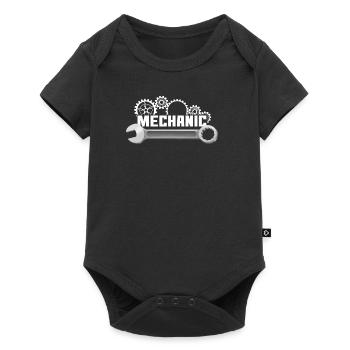 Mechanic mechanic - Baby Premium short-sleeve bodysuit - black - Front