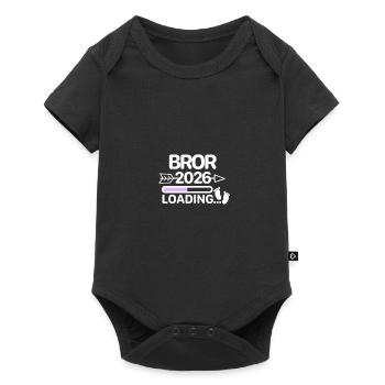 Bror 2026 norwegisch - Baby Premium Kurzarmbody - Schwarz - Vorne
