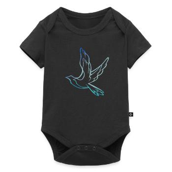 Birds - Baby Premium short-sleeve bodysuit - black - Front