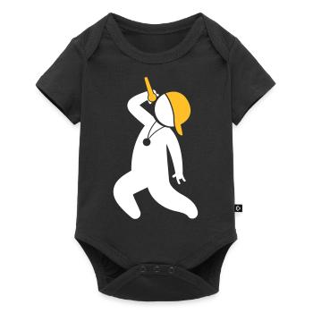 Hiphop Rapper - Baby Premium short-sleeve bodysuit - black - Front