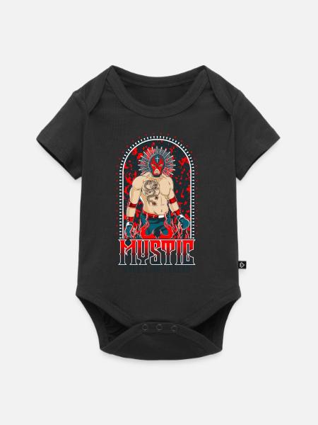 Wrestler - Baby Premium Kurzarmbody - Schwarz