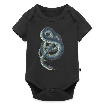 Serpent - Body à manches courtes Premium Bébé - noir - Devant
