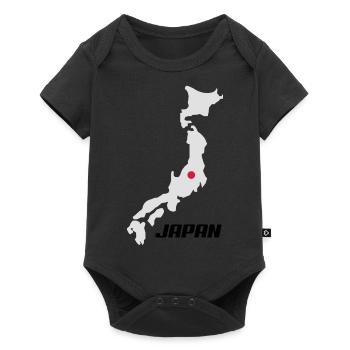 japan3 - Baby Premium short-sleeve bodysuit - black - Front