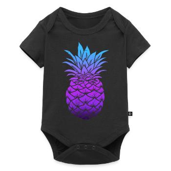Party Festival Design Nerd Disko Mukke Musik Dance - Baby Premium Kurzarmbody - Schwarz - Vorne