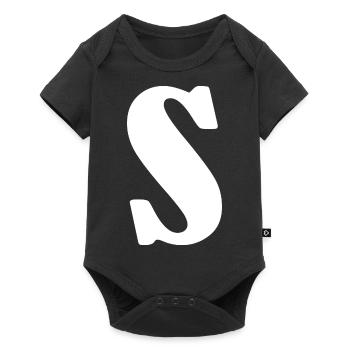 S - Baby Premium short-sleeve bodysuit - black - Front