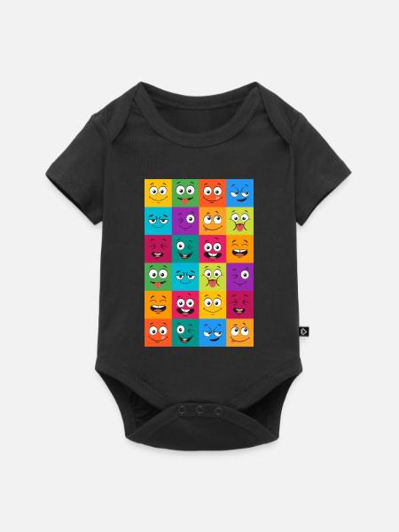 Motivation - Baby Premium Kurzarmbody - Schwarz