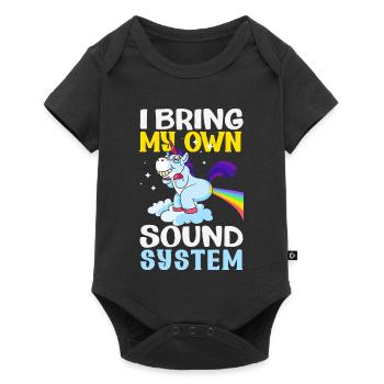 Public Fart Funny Inappropriate - Baby Premium short-sleeve bodysuit - black - Front