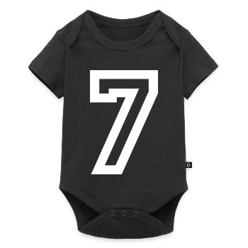67 Minimalist Trend Design - Baby Premium short-sleeve bodysuit - black - Front