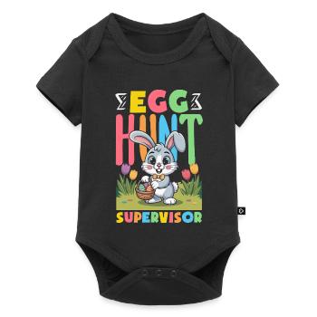 Happy Easter Sweet Easter Bunny Egg Hunt Easter Eggs - Baby Premium short-sleeve bodysuit - black - Front