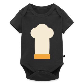Chef's Hat, Chef, Chef, Grill Master, Gift - Baby Premium short-sleeve bodysuit - black - Front