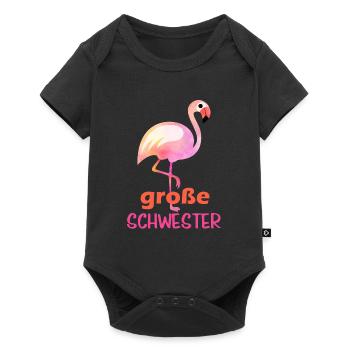 big sister pelican - Baby Premium short-sleeve bodysuit - black - Front