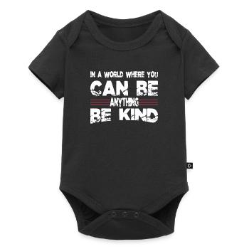 cool statement quote present humor - Body à manches courtes Premium Bébé - noir - Devant