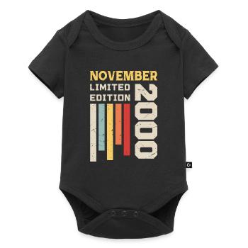 November 2000 Birthday Gift - November 2000 - Baby Premium short-sleeve bodysuit - black - Front