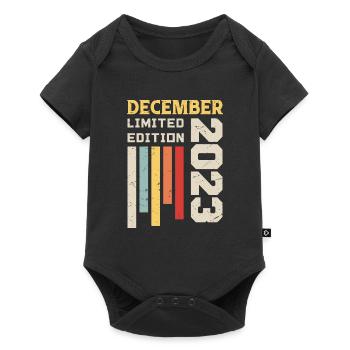 December 2023 - December 2023 Birthday Gift - Baby Premium short-sleeve bodysuit - black - Front