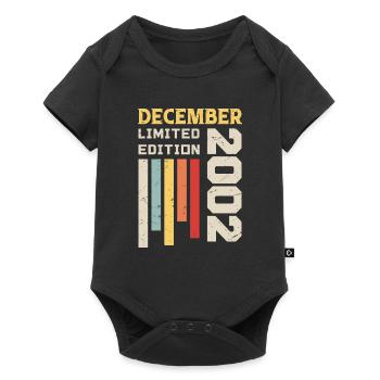 December 2002 - December 2002 Birthday Gift - Baby Premium short-sleeve bodysuit - black - Front