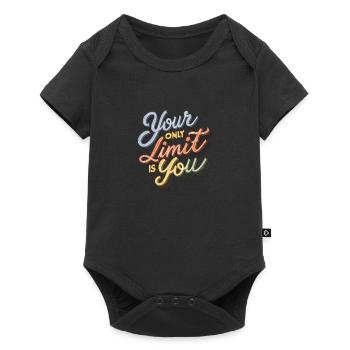 Votre seule limite, c’est vous - Body à manches courtes Premium Bébé - noir - Devant