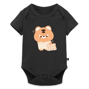 Sleepy Tiger - Baby Premium short-sleeve bodysuit - black - Front