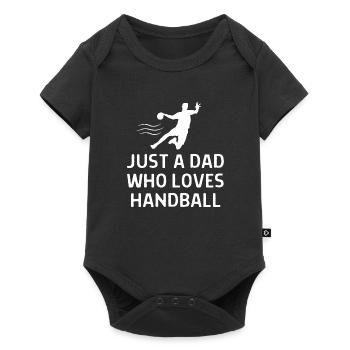 Handball Handball Player Saying Gift - Baby Premium short-sleeve bodysuit - black - Front