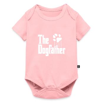 Dog Dog Dog Dad Dog Father The Dogfather - Baby Premium short-sleeve bodysuit - rose - Front