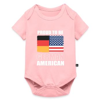 American German - Baby Premium short-sleeve bodysuit - rose - Front